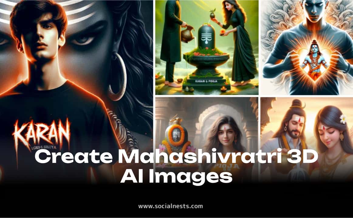 Create Mahashivratri 3D AI Images in One Click- Prompt here