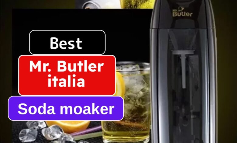 Mr. Butler Italia Soda Maker- social review