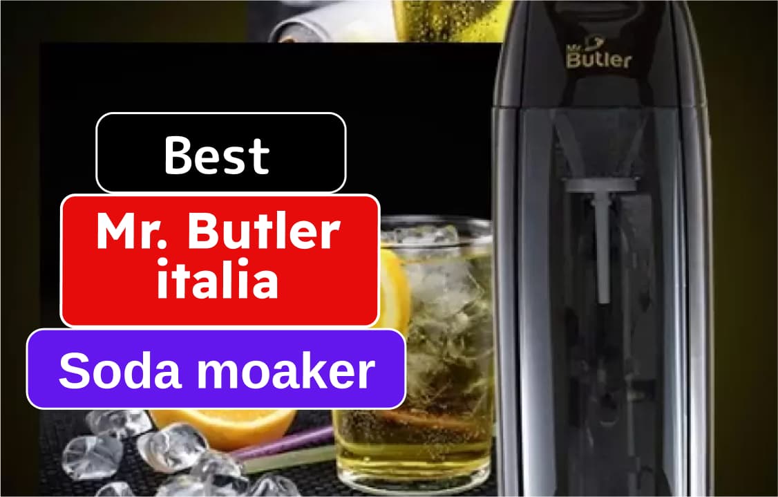 Mr. Butler Italia Soda Maker- social review