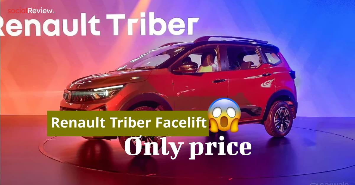 Renault Triber facelift, Triber 2025 features, Triber facelift price
