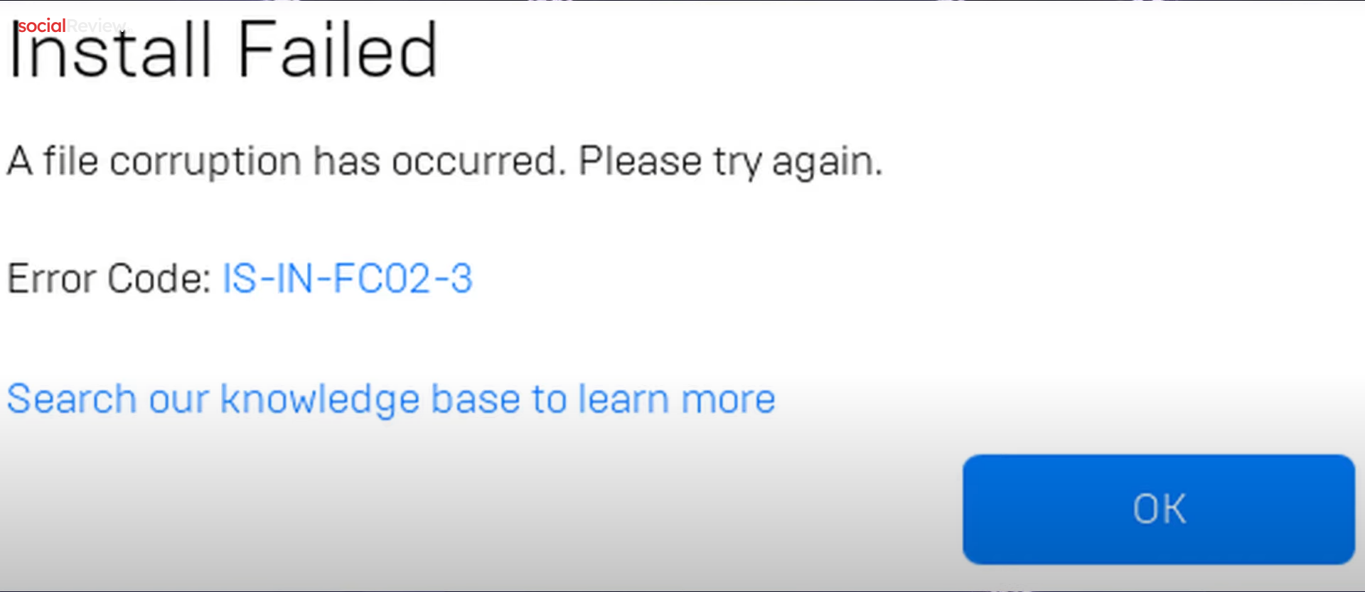 Fix IS-IN-FC02-3 Error
