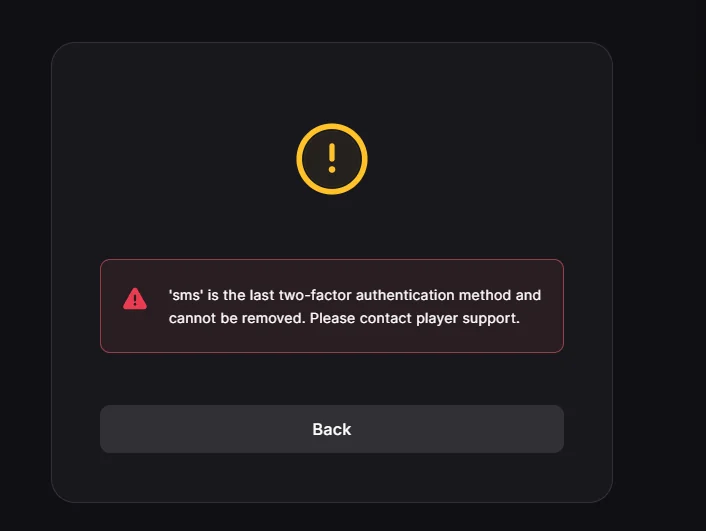 "sms is the last two-factor authentication" in Epic Games sms is the last two factor authentication in Epic Games.webp