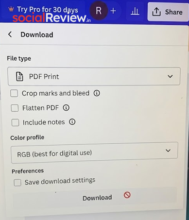 Home How to Fix Canva PNG or PDF Download Failed