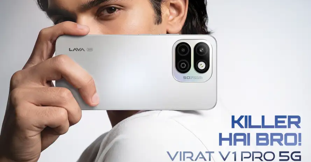 Home Lava Virat V1 Pro 5G equipped with a 6000mAh battery.webp